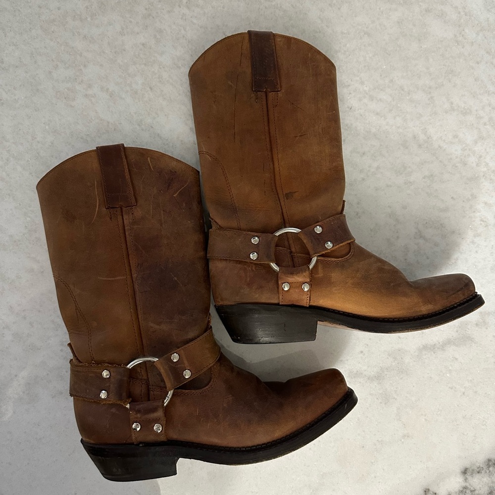 Freddy’s  Harness Women's Boots Leather 7.5! - Picture 5 of 15